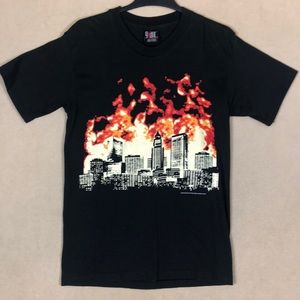 Vintage 1993 Porno For Pyros Album Promo Short Sleeve Shirt Single Stitch Size L